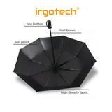 Automatic Umbrella Windproof Travel Umbrella - Wind Resistant,Small Light,Automatic, Strong, Mini, Folding and Portable