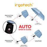 Automatic Umbrella Windproof Travel Umbrella - Wind Resistant,Small Light,Automatic, Strong, Mini, Folding and Portable