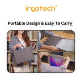 IRGOTECH 14 inch One Cable For Three Screen, Quad Screen Display Portable Monitor  M1 M2 M3 Chips MacOS