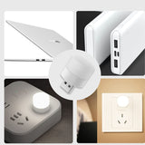 IRGOTECH Mini USB LED Night Light , Energy Saving Light , Portable Lighting , USB Night Light,