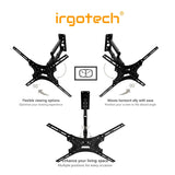 IRGOTECH TV Wall Mount Bracket for 14' - 55' LED, LCD, Plama TV support max. weight 35kg