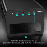 VAYDEER Monitor Stand Double Layer Aluminum with USB3.0 Computer Riser, PC Stand