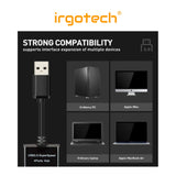 USB 3.0 High Speed Multiport Slim USB Adapter with USB 3.0 Cable, USB splitter Hub