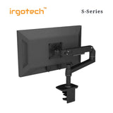 IRGOTECH Premium Single Desk Arm Mount for Computer Monitor up to 38 inch , Mechanical Spring Arm with 10 Years Warranty