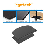 IRGOTECH Reinforcement Plate Table top Protection Base Fits Most Monitor Stand C-Clamp Installation