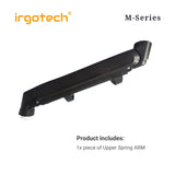 IRGOTECH M-Series Desk Arm Accessories Gas Spring Upper Arm Height Adjustable Full Motion Arm