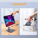 Adjustable Aluminum Tablet Stand for Tablet up to 15’’ , Foldable Tablet Stand , Aluminum Alloy Tablet Holder , Ipad Holder