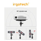 Camera / Projector Tripod Stand , Portable Tripod Floor Stand up to 2.1m , Projector Floor Stand