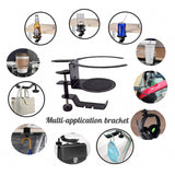 IRGOTECH Headphone Stand & Desk Cup Holder 2 in 1 , Headset Holder Hook Hanger Clamp Mount with Mug Cup Stand