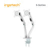 IRGOTECH S-Series Dual Monitor Stand for Monitor 13"-27" with Full Motion Aluminum Gas Spring Arm