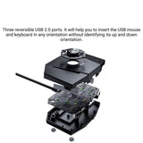 GameSir VX AimBox2 Game Console Keyboard Adapter for PS5 PS4 XBOX Series X/S XBOX One Nintendo Switch
