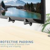 Monitor VESA Adapter Kit for NON VESA MONITOR up to 27 inches LED LCD 75mm and 100mm mounting Extended Bracket