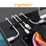 Cable Organizer Silicone USB Cable Management Cable Holder