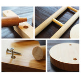 Universal Real Wood Headphone Stand Holder Display for bracket for Headset Holder Rack Hang