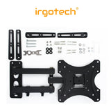 IRGOTECH TV Wall Mount Bracket for 32’’ – 55’’ Swivel, Tilt , Suitable for LCD / LED / Plasma ( Max 22kg )