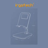 Adjustable Aluminum Tablet Stand for Tablet up to 15’’ , Foldable Tablet Stand , Aluminum Alloy Tablet Holder , Ipad Holder