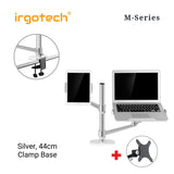 IRGOTECH M-Series Tablet and Laptop Stand with Inter-exchangeable Monitor Vesa Bracket and Adjustable Arm