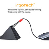 Gaming Mouse Bungee Cord Clip Management Fixer Holder