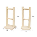 Universal Real Wood Headphone Stand Holder Display for bracket for Headset Holder Rack Hang