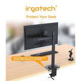 IRGOTECH Reinforcement Plate Table top Protection Base Fits Most Monitor Stand C-Clamp Installation