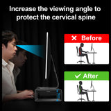 VAYDEER Monitor Stand Steel , Monitor Riser for Desk , Computer Stand , Desk Organizer , Laptop Stand