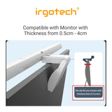 IRGOTECH Monitor Light Screenbar LED Light 33cm Computer Monitor Lamp Bar with Dimming USB Powered Monitor Screenbar Lighting Lamp