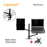 IRGOTECH M-Series Tablet and Laptop Stand with Inter-exchangeable Monitor Vesa Bracket and Adjustable Arm