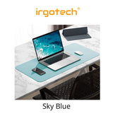 Large PU Leather Desk Pad Waterproof Desk Mat for Keyboard & Mouse , Desk Protector Cover , Desk Writing Mat