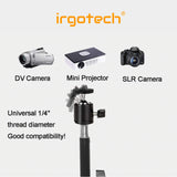 Camera / Projector Tripod Stand , Portable Tripod Floor Stand up to 2.1m , Projector Floor Stand