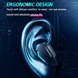 TRONER G30 Gaming Wireless Earphone TWS Earbuds Bluetooth5.0 ATS Low Latency Noise Cancellation RGB Light for PUBG, CODM