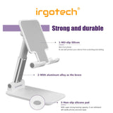 Foldable Phone Stand for Desk , Phone Holder Foldable Mobile Phone Holder,Compatible with All Smartphone/Tablet