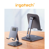Adjustable Aluminum Tablet Stand for Tablet up to 15’’ , Foldable Tablet Stand , Aluminum Alloy Tablet Holder , Ipad Holder