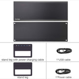 VAYDEER Monitor Stand Double Layer Aluminum with USB3.0 Computer Riser, PC Stand