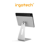 IRGOTECH Magnetic Aluminium i-Pad Stand , i-Pad Air i-Pad Pro Tablet Stand Holder Height Adjustable Angle 360