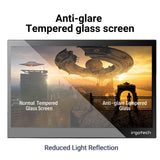 IRGOTECH 13.3 inch Portable Monitor Touch Screen FHD IPS Panel Type C HDMI Interface with 100% sRGB color gamut