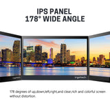 IRGOTECH 13.3 inch Portable Monitor Touch Screen FHD IPS Panel Type C HDMI Interface with 100% sRGB color gamut