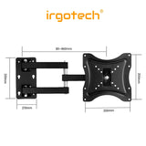 IRGOTECH TV Wall Mount Bracket for 14' - 55' LED, LCD, Plama TV support max. weight 35kg