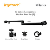 IRGOTECH M-Series Accessories Arm Set B with Universal Ball Head and Small Joint for DSLR Camera Phone Holder Tablet Holder and Ring Light