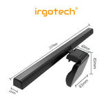 IRGOTECH Monitor Light Screenbar LED Light 33cm Computer Monitor Lamp Bar with Dimming USB Powered Monitor Screenbar Lighting Lamp