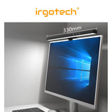 IRGOTECH Monitor Light Screenbar LED Light 33cm Computer Monitor Lamp Bar with Dimming USB Powered Monitor Screenbar Lighting Lamp