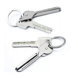 6-in-1 Multi-Functional Keychain Multi-tool, Portable Multifunctional Foldable Mini Bottle Opener Screwdriver Tool, Multifunctional Keychain Tool Suitable for Home, Travel and Hiking Camping