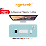 Large PU Leather Desk Pad Waterproof Desk Mat for Keyboard & Mouse , Desk Protector Cover , Desk Writing Mat