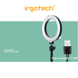 Overhead Phone Mount with 10’’ Ring Light , Selfie Phone Mount with Ring Light ,Table Top Ring Light Stand