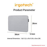 IRGOTECH Soft Sleeve Case for Laptop, Portable Monitor Protective Slip bag, Tablet Pouch Bag, Protective Laptop Sleeve Case
