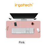Large PU Leather Desk Pad Waterproof Desk Mat for Keyboard & Mouse , Desk Protector Cover , Desk Writing Mat