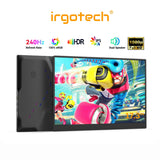 IRGOTECH Portable Monitor 17.3 Gaming Monitor 240Hz 100% sRGB,HDMI Type C interface Extended Monitor Laptop, Switch, PS5