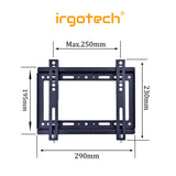 IRGOTECH TV Bracket Wall Mount for LED, LCD, Plasma TV 14-42 inch up to 25kg