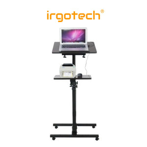 Height Adjustable Standing Desk , Computer Desk Rolling Stand , Portable Laptop Stand , Computer Workstation