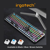 Retro Design 104 Key Mechanical Gaming Keyboard, Blue Switch , Black Switch , Brown Switch