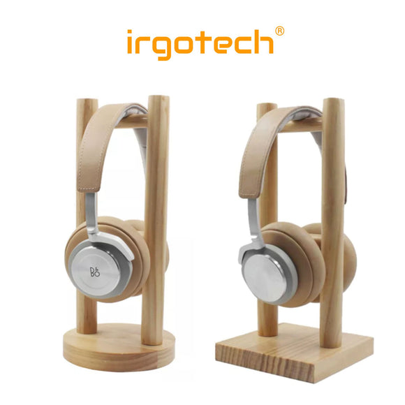 Universal Real Wood Headphone Stand Holder Display for bracket for Headset Holder Rack Hang